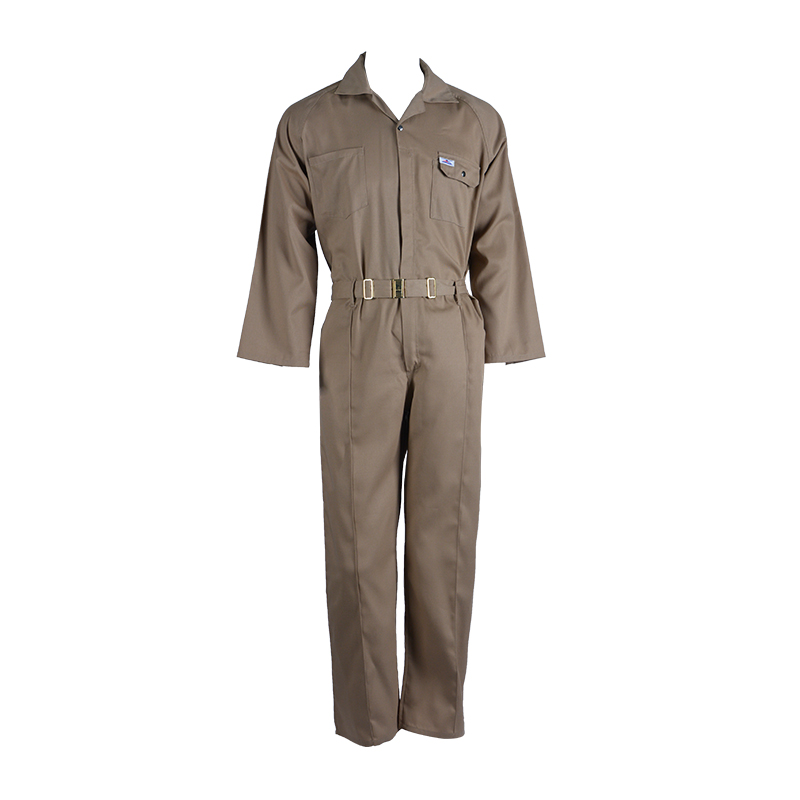 C01 Kestävä ruskea monitaskuinen työasu