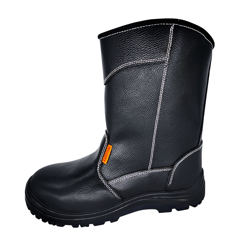 SS360 erittäin kulutusta kestävät täysjyväiset nahkaiset suojakengät