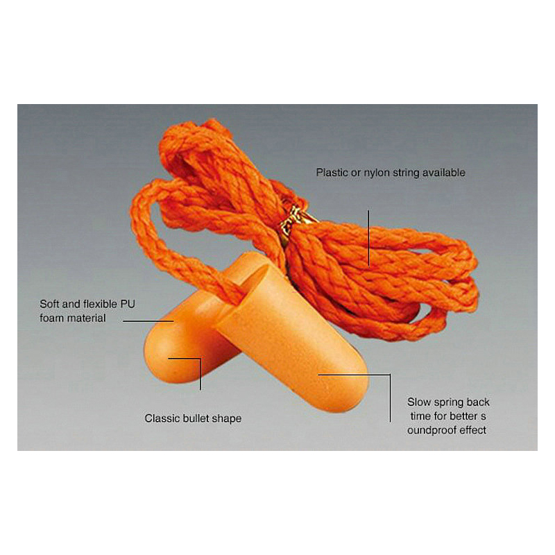 EM122 erittäin tehokkaat PU-vaahtomelua vaimentavat korvatulpat EM122 erittäin tehokkaat PU-vaahtomelua vaimentavat korvatulpat